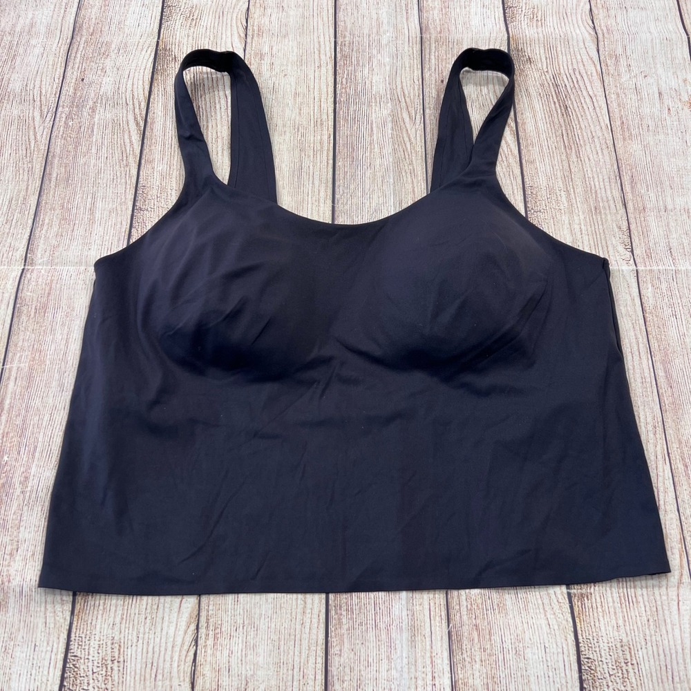 HUUG NWOT Black Wireless Padded Bra Tank XXL H250006